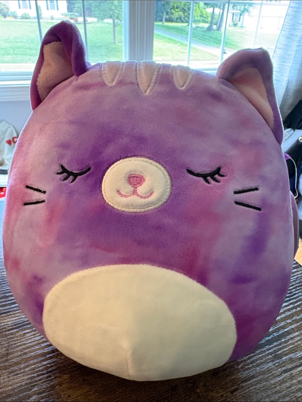 NWT—Squishmallow—Carli—Purple Cat